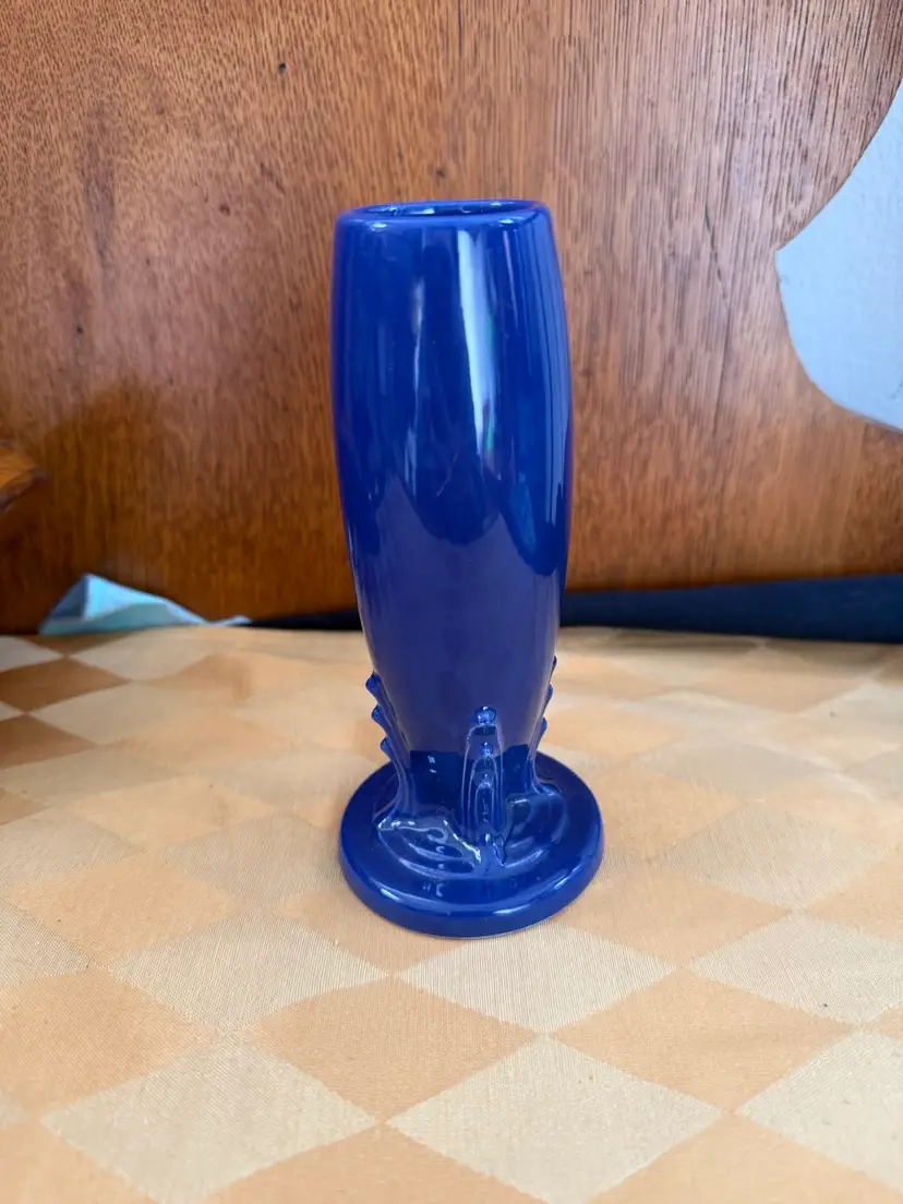 Fiesta Blue Bud Vase