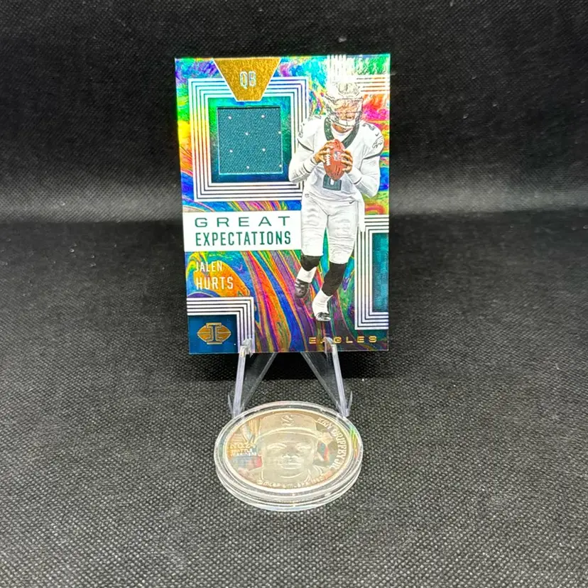 2020 Panini Illusions Jalen Hurts Great Expectations Relic Philadelphia Eagles
