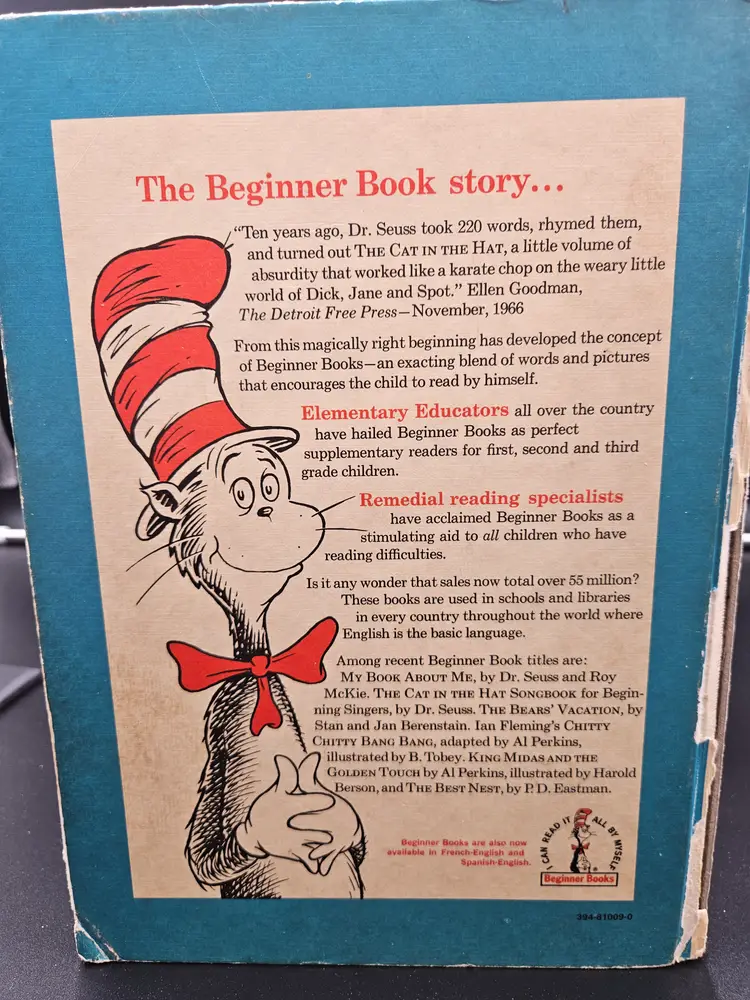 Dr. Seuss Dictionary Copyright 1964