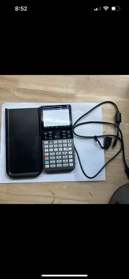 Hewlett Packard HP prime Graphing Calculator With Case Tested W charger g1