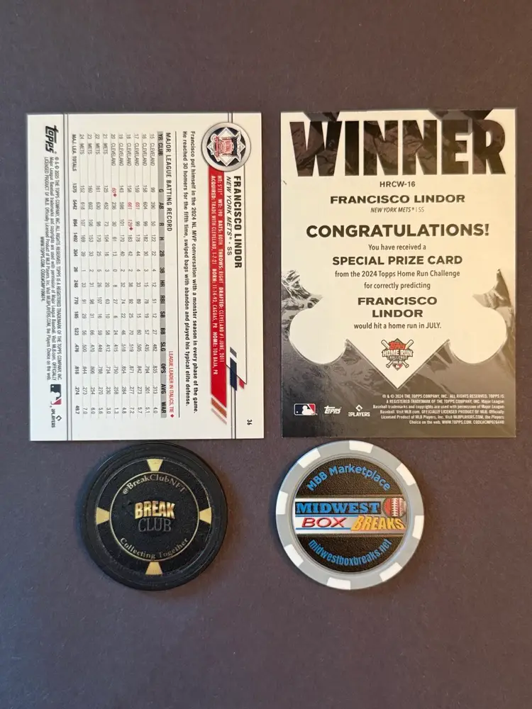 Francisco Lindor Lot
New York Mets