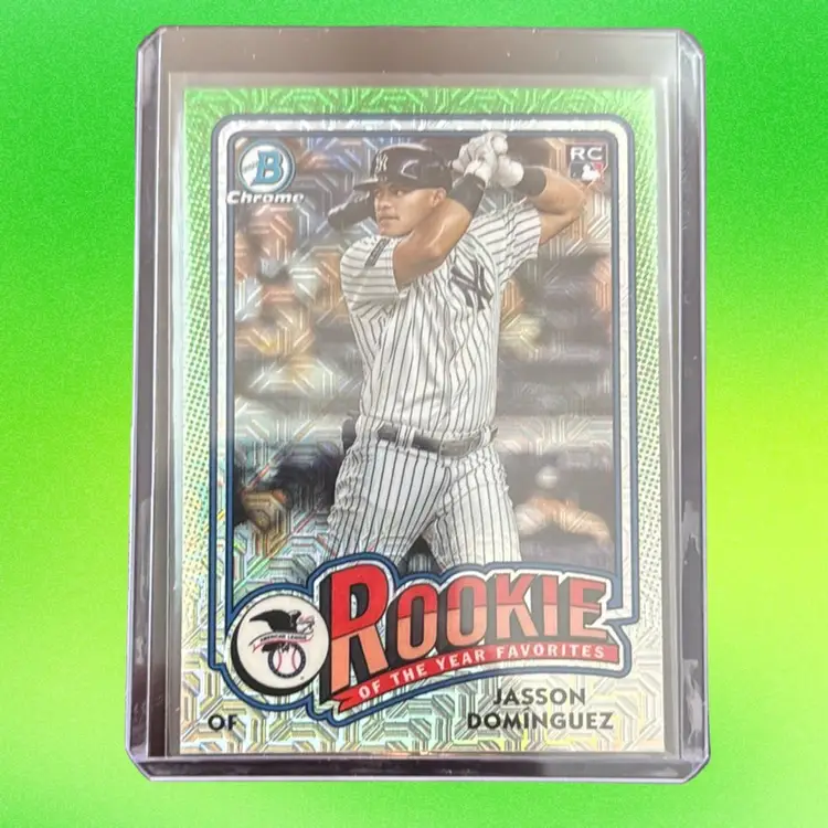 2024 Bowman Rookie of the Year Favorites-Jasson Dominguez RC - New York Yankees