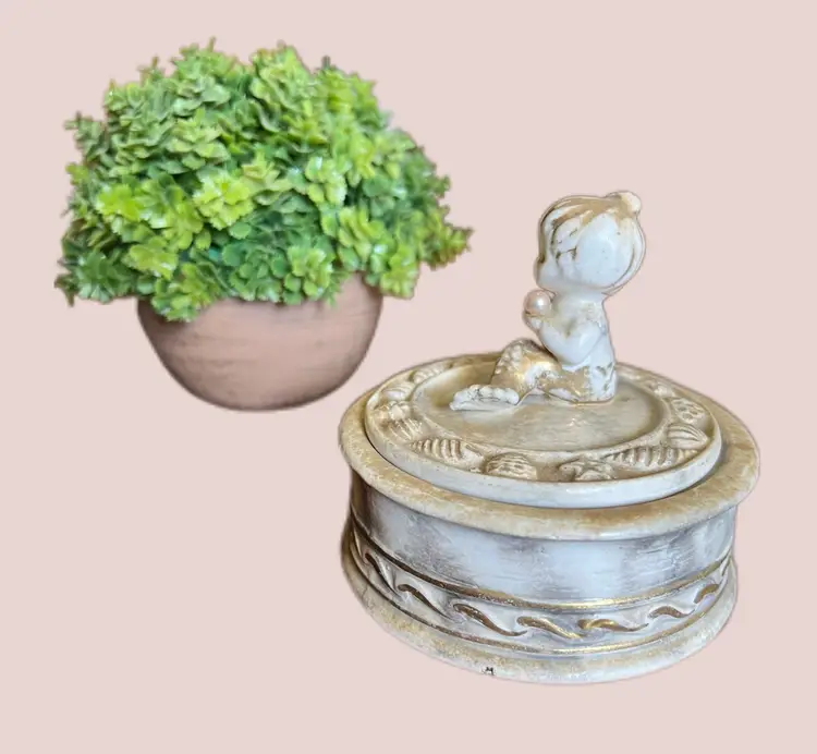 Napcoware Mermaid Trinket Box