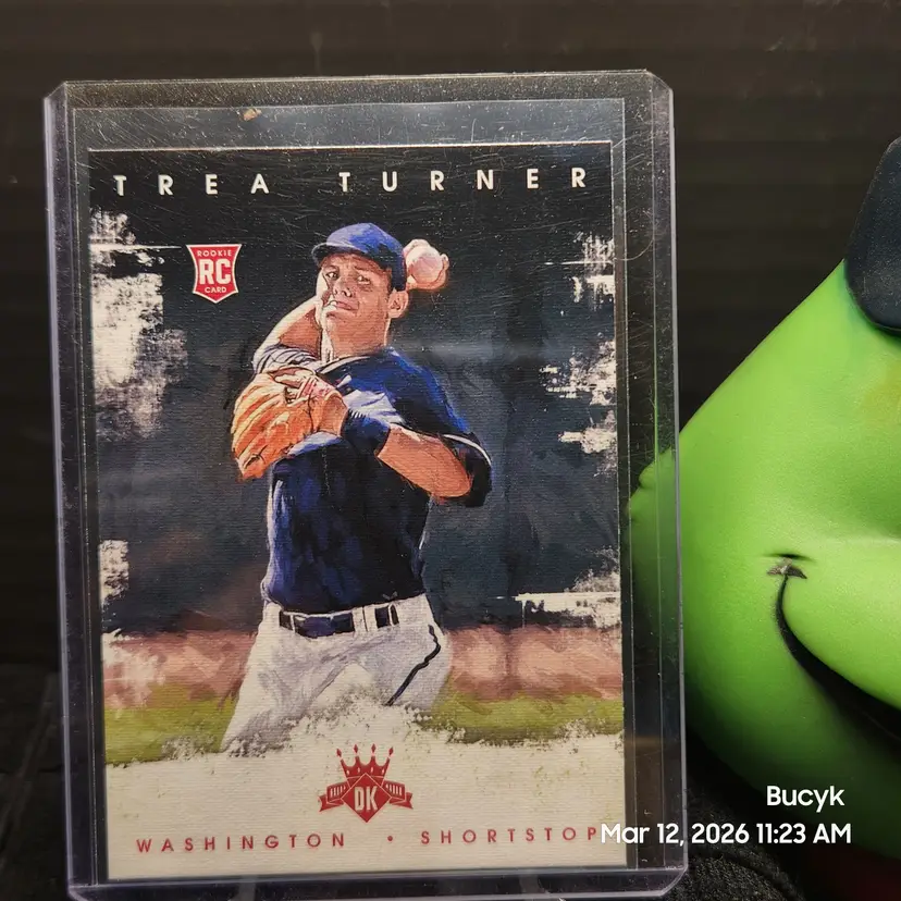 2016 Diamond Kings - Trea Turner Washington Nationals