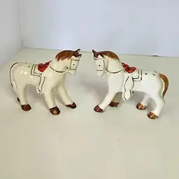 Vintage Riding/Race Horse S&P Shakers