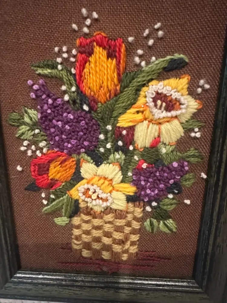 #01 The Cutest Crewel I Have Ever Seen