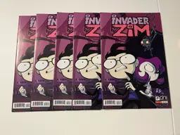 Invader Zim #9 (Oni Press) – Exceeds Comics Variant – Lot of 5 – NM