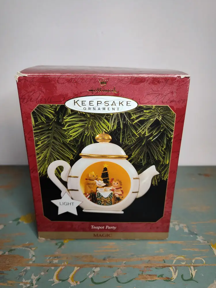 Hallmark Magic Teapot Party Ornament
