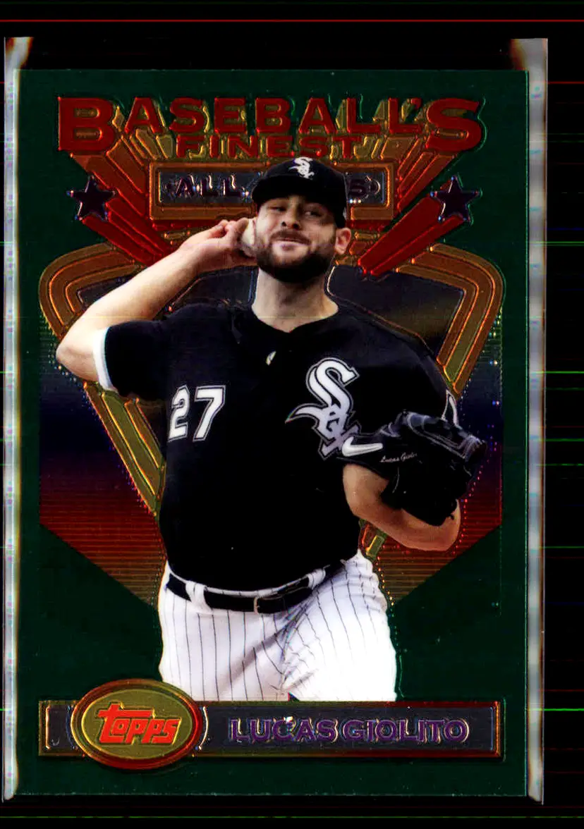 Lucas Giolito 2020 Topps Finest Flashbacks Baseball's Finest All-Stars #111 - Chicago White Sox - (150-344)