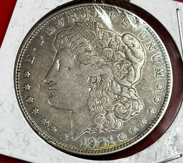 1921-D Silver Morgan Dollar Average Circulated