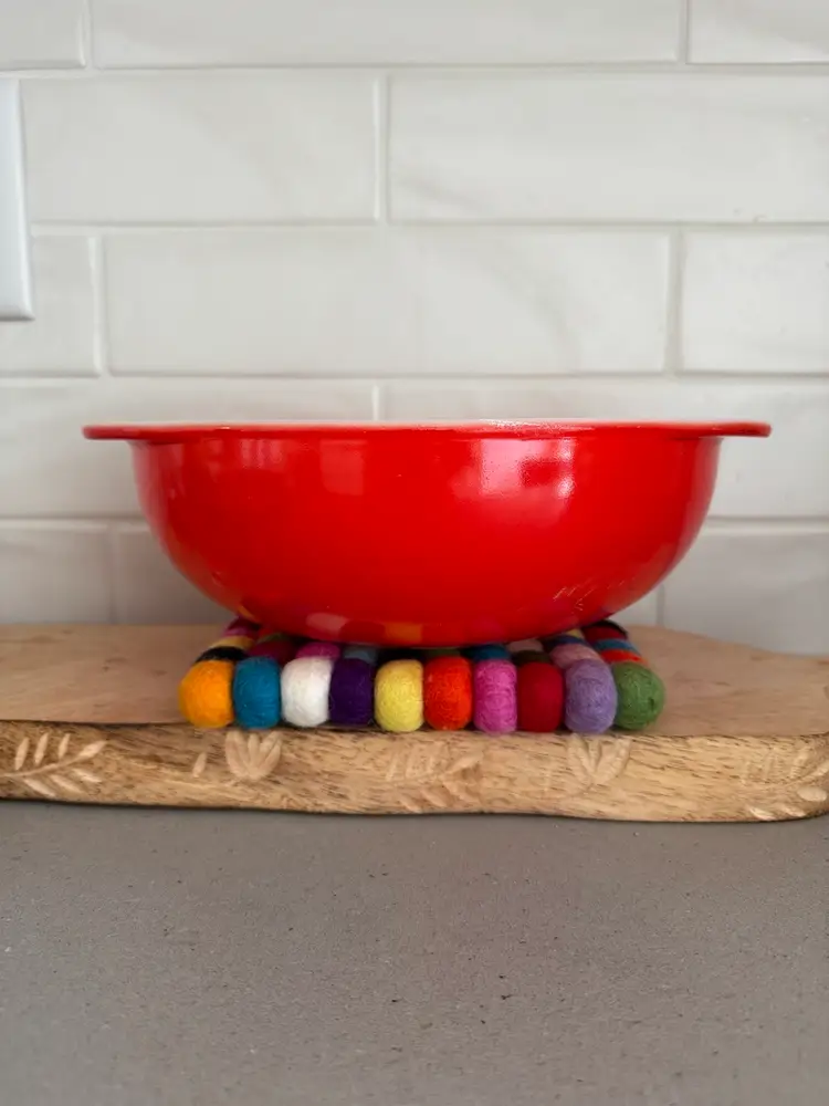 Pyrex 2 Qt Primary Colors Red Casserole without Lid (024)