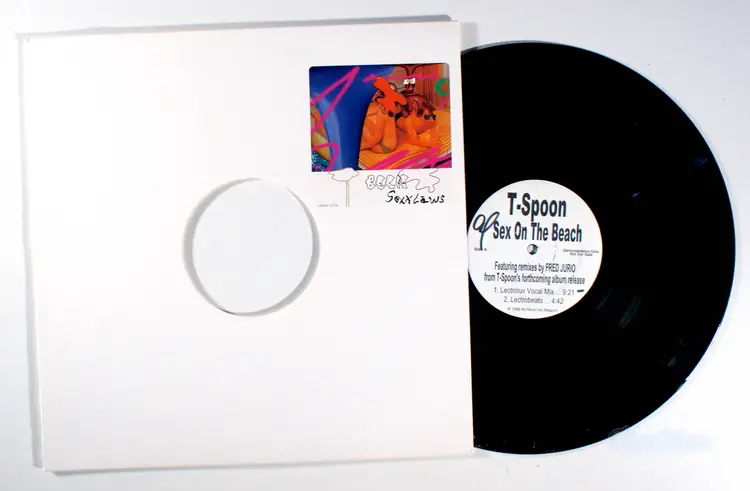 T-Spoon - Sex on the Beach (1999) Vinyl 12" Single • PROMO • Eurodance Remixes