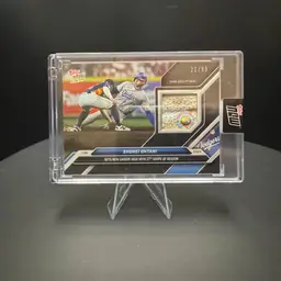 2024 Topps Now Black 21/99 Shohei Ohtani Game Used Base Relic #487C 50/50 Season!!!