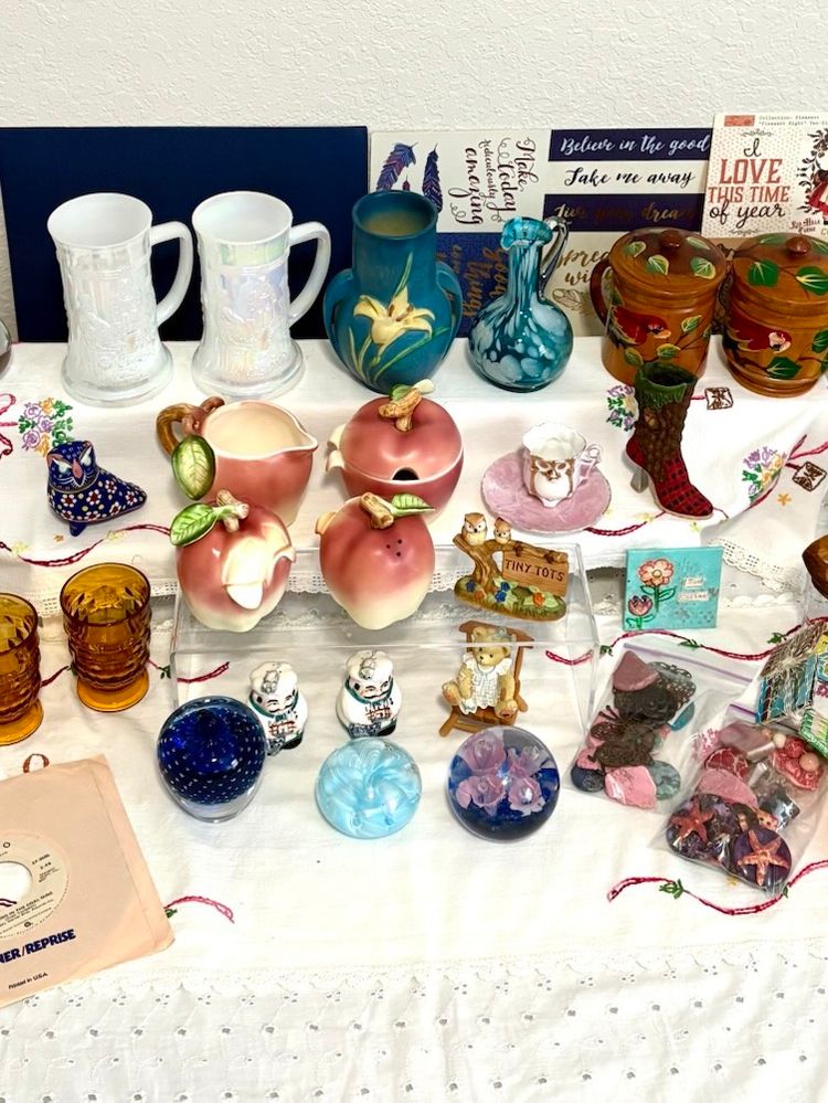 You Don’t Want To Miss This - Glass, Paperweights, Beads, Matches, Pottery
