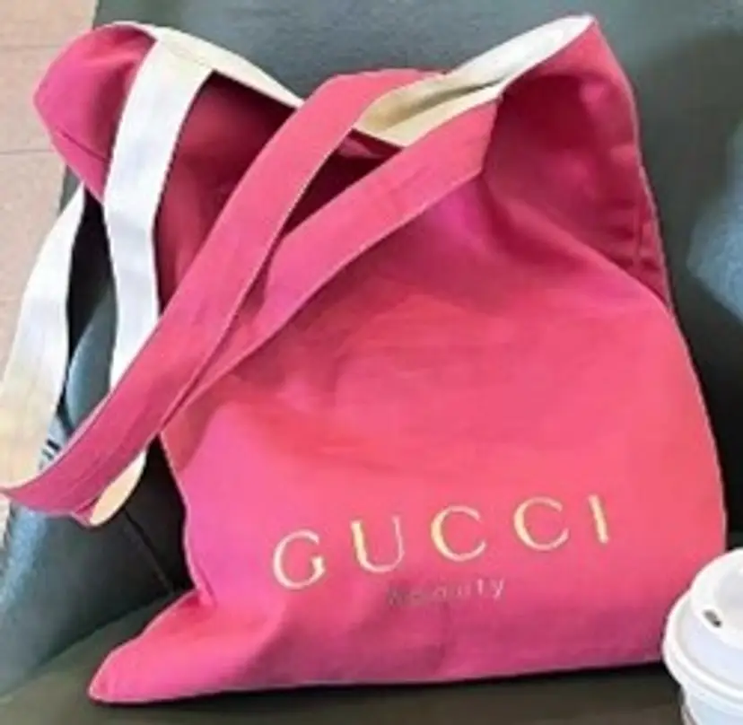 Gucci Beauty Reversible Canvas Tote
