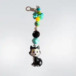 Adorable Cat Straw Charm