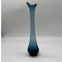 Viking Swung Bud Vase, Charcoal Blue