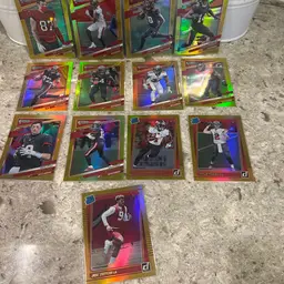 Tampa Bay Buccaneers Team Set Donruss Press Proof Gold Premium Stock 2021