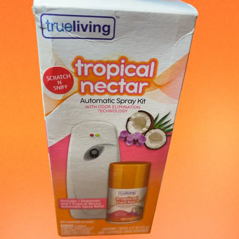 Msrp $10 – True, Living, Tropical, Nectar, Automatic Spray, Kit With Odor, Eliminating Technology