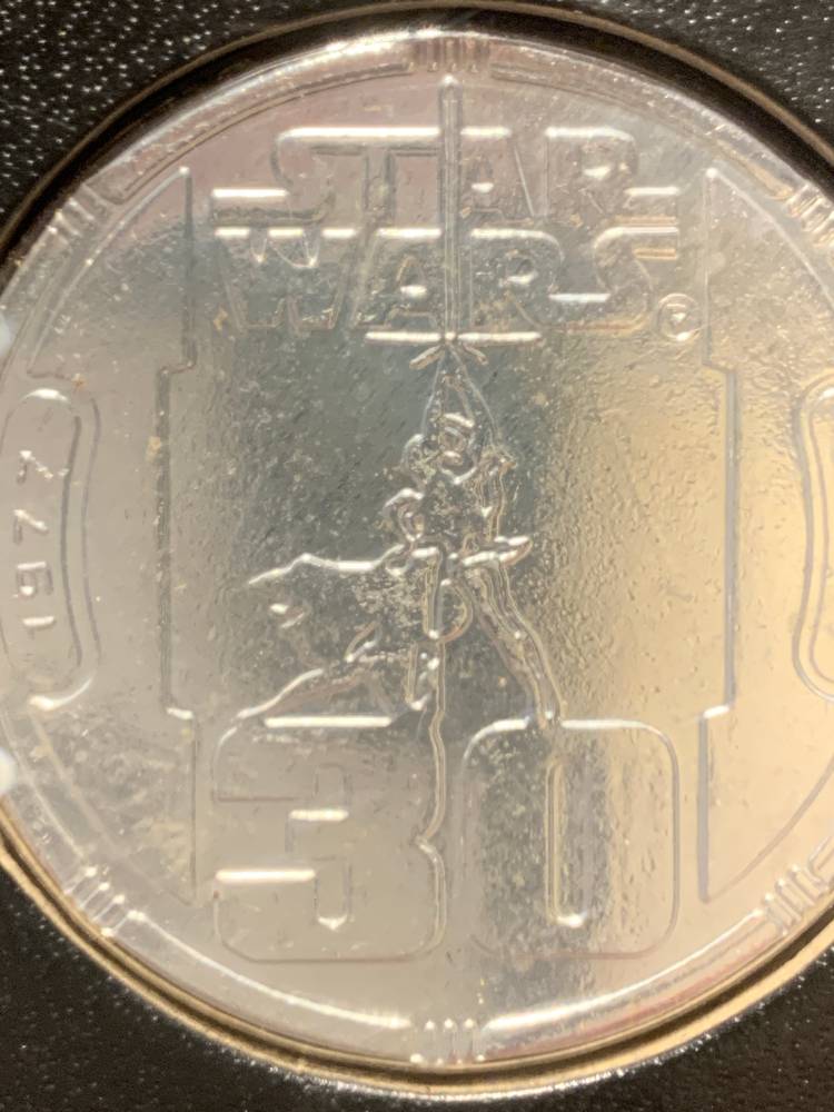 Star Wars 2007 Vintage Coin Set 30th Anniversary Mail away Complete 7 Coins