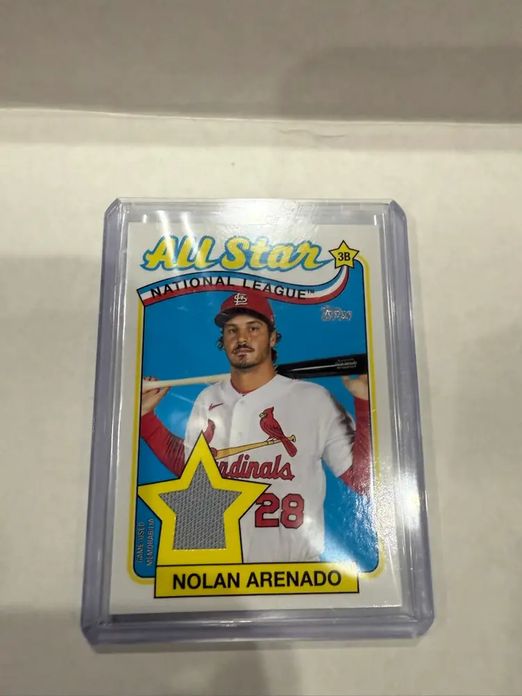 2024 Topps Series 2 Nolan Arenado 1989 Topps All-Stars Relic - St. Louis Cardinals