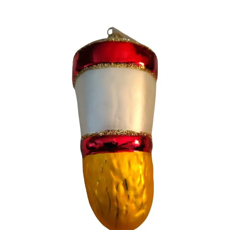 Vintage Christopher Radko Bloomies Toy Soldier Christmas Ornament 5 1/2"