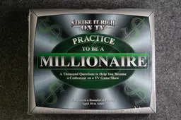 Strike It Rich on TV Board Game Practice to Be a Millionaire | NEW | Trivia Fun