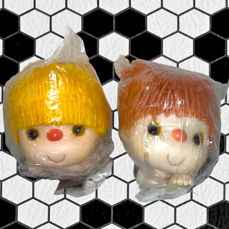 1980s Mangelsen’s “Angie” Strawberry Shortcake Doll Head/Hand Choice NOS