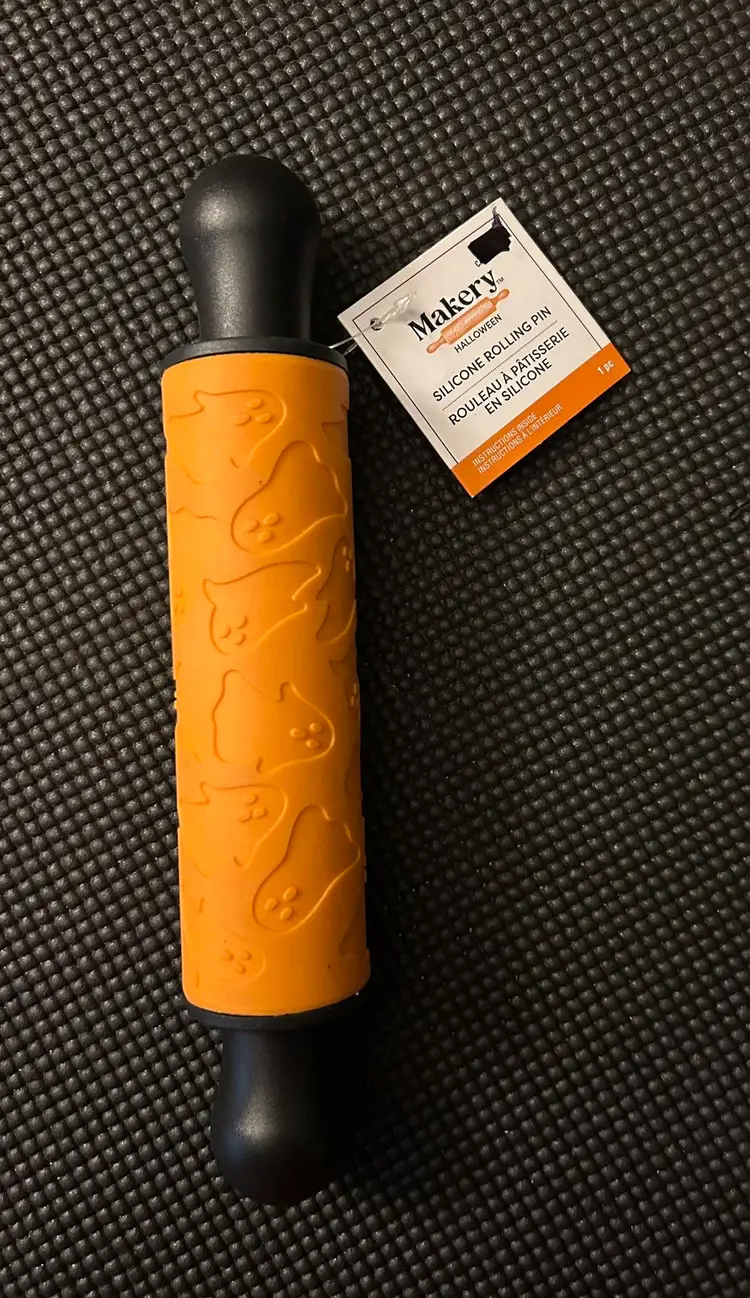 Makery Halloween Ghost Silicone Rolling Pin NWT