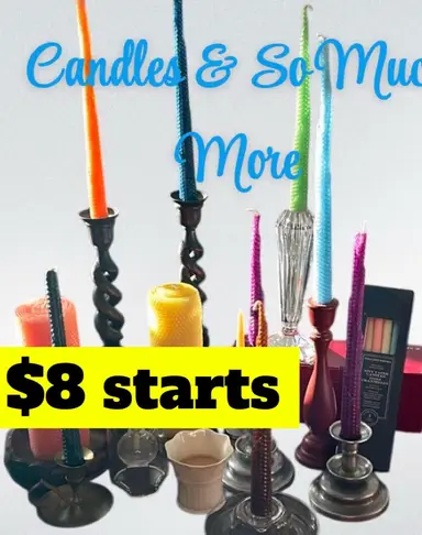 Candles, Candle Holders & Match Holders 🕯️🕯️🕯️