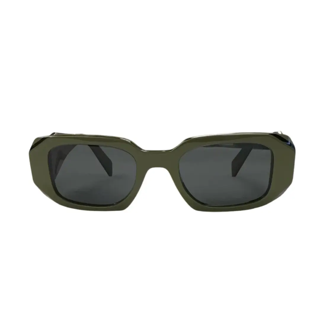 Prada Green Acetate Sunglasses