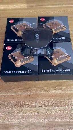 Solar Display Stands