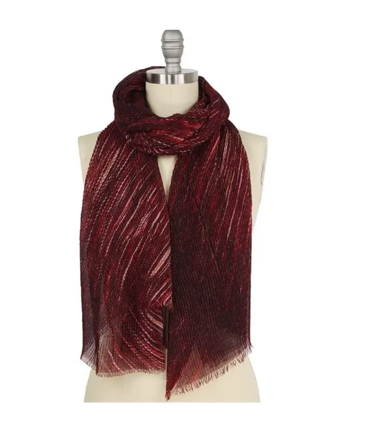 Brandywine Burgundy Merlot Scarf