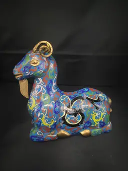 Cloisonne Ram