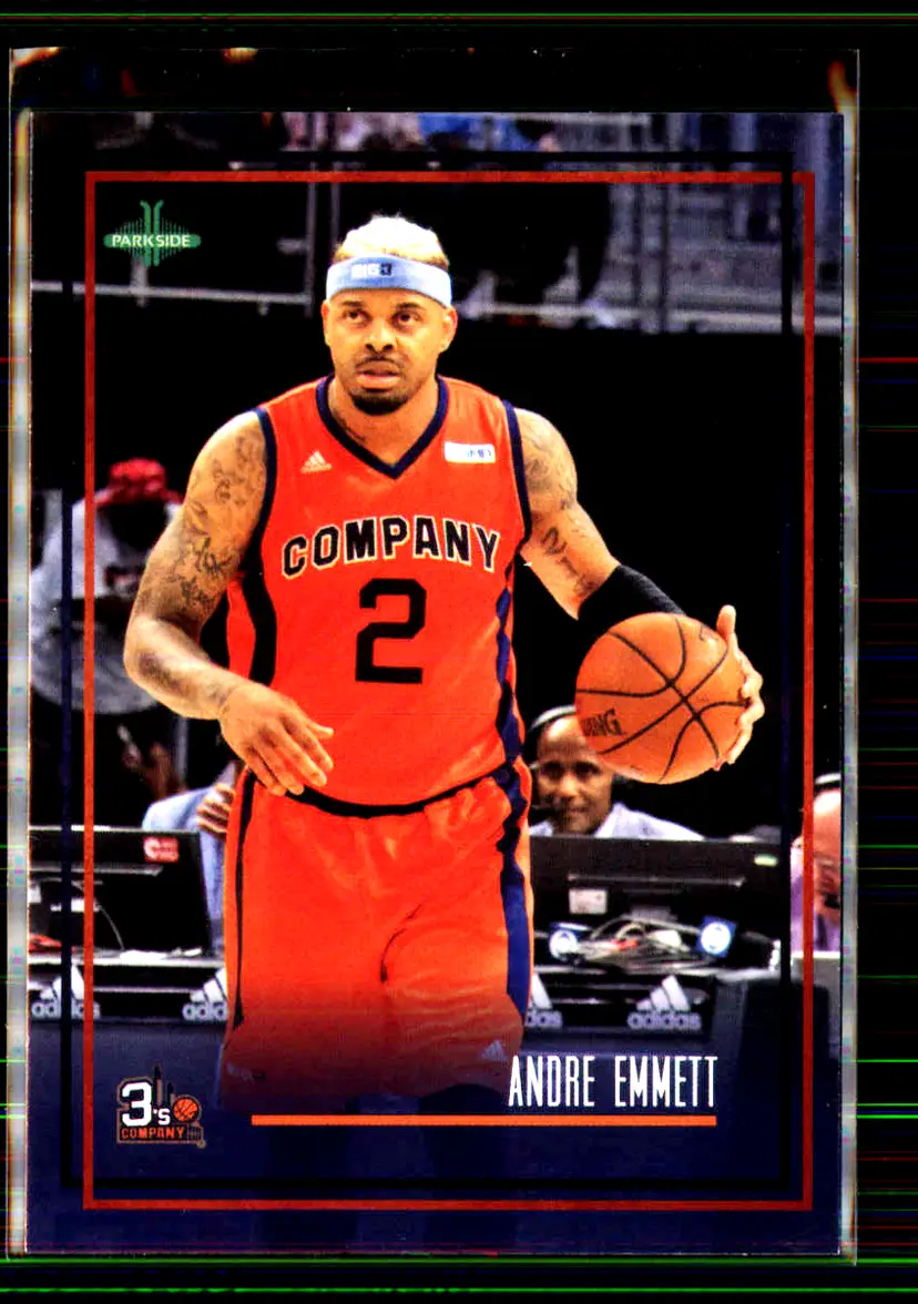 Andre Emmett 2019 Parkside BIG3 Premier Series #66 - 3's Company - (147-302)