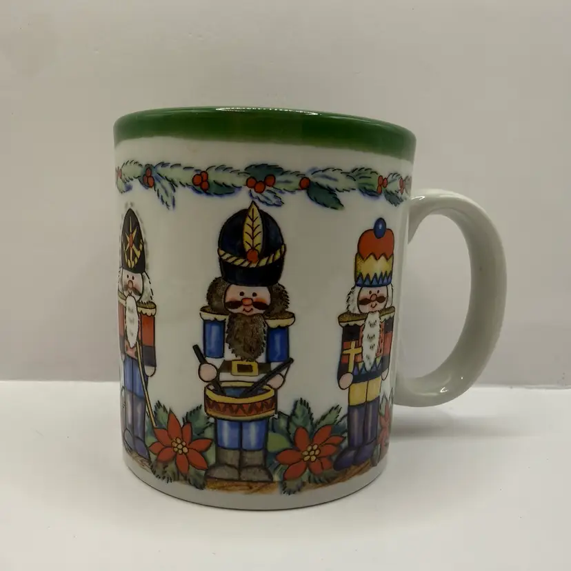 Otagiri Japan Nutcracker Christmas Stoneware Mug 3.5”