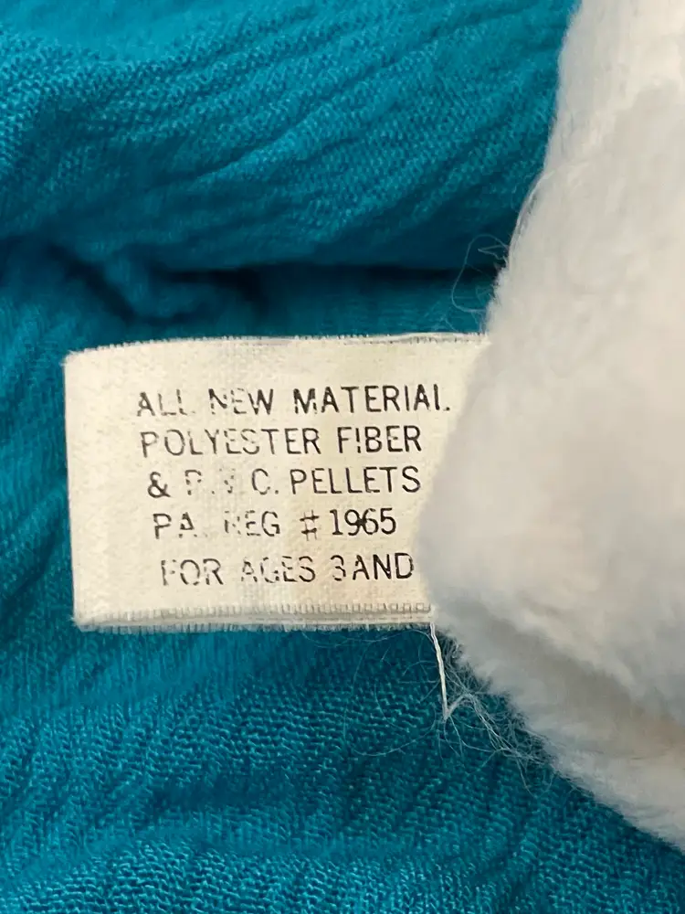 Valentino (1993) - 1st Gen Ty Beanie Baby - NO HANG TAG - Rare Single Tush Tag - Sold As-Is