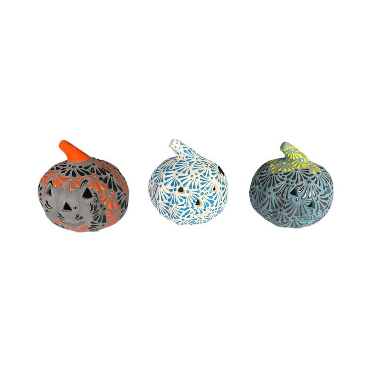 Item #709 Engobe Jack O Lantern