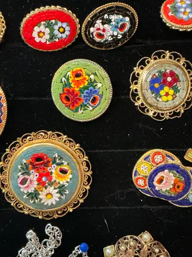 Annesyesteryear Jewelry Shop Till You Drop Sarah Cov, Trifari, Coro, Liner, Damascene, Micromosaics, Lucinda Houses Come One, Come All!