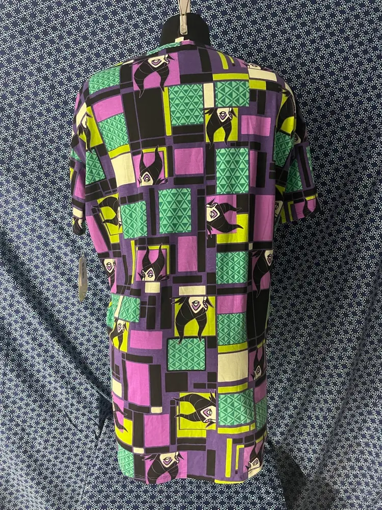 NWT LulaRoe Disney Maleficent Tunic Top