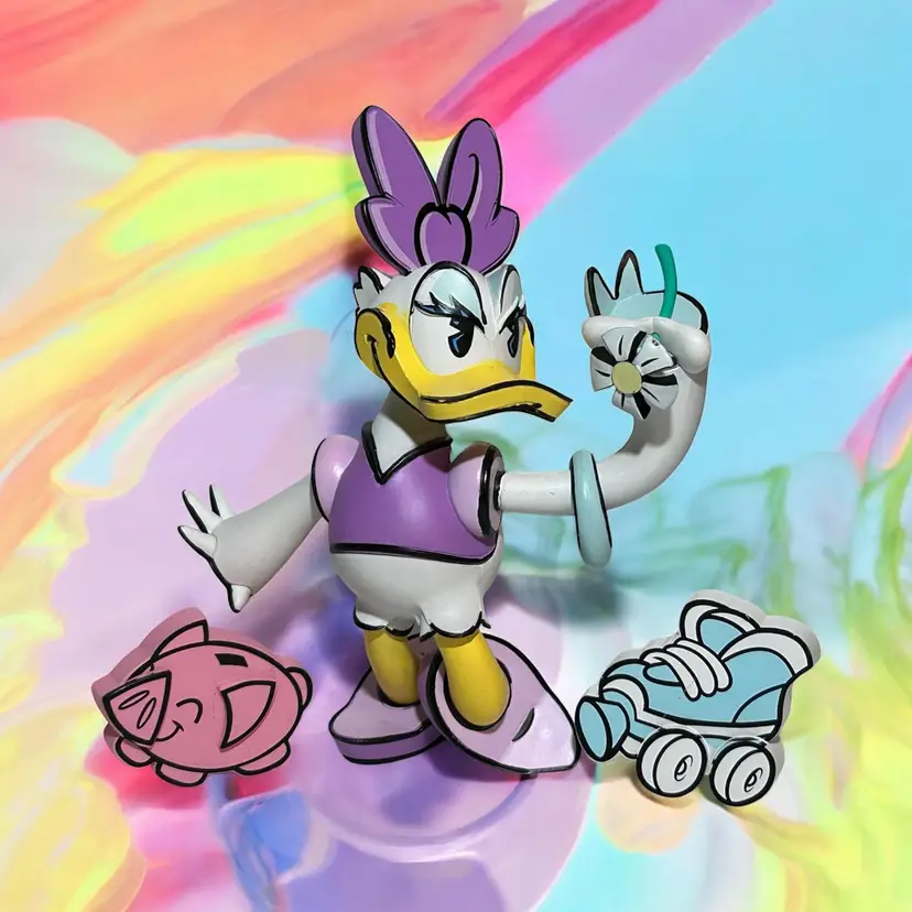 Disney Parks 2023 X Joe Ledbetter JLED Daisy Duck Vinyl Figurine LE1000