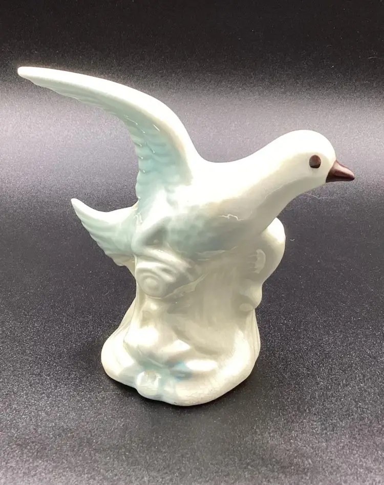 Vintage, Ceramic, Bird Planter