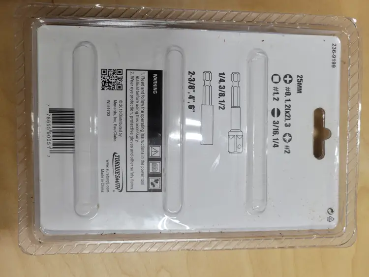 TorqueSmith 16 piece Drive Bit And Socket Adapter Set