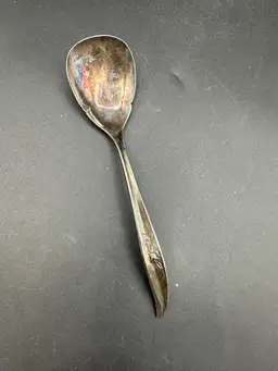 1847 Robert’s Brothers “Magic Rose” Sugar Spoon