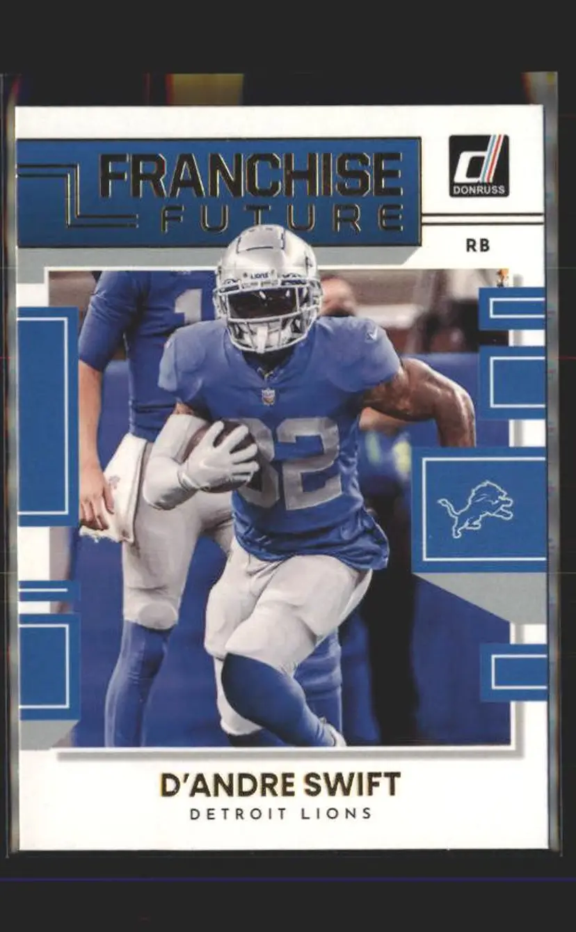 2022 Donruss #FF-DAS D'Andre Swift Franchise Future - (139) - Detroit Lions