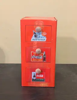 Coca-Cola Vintage Metal Tin Set