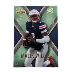 Malik Willis 2022 Wild Card Matte X-Plode Chase 23/25