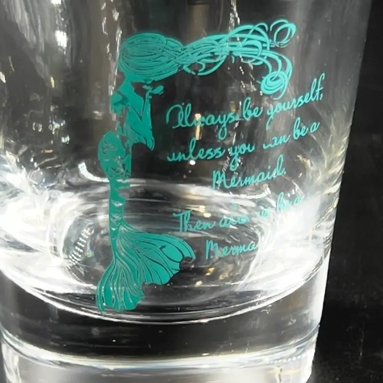 Cocktail Rocks Glass Be A Mermaid