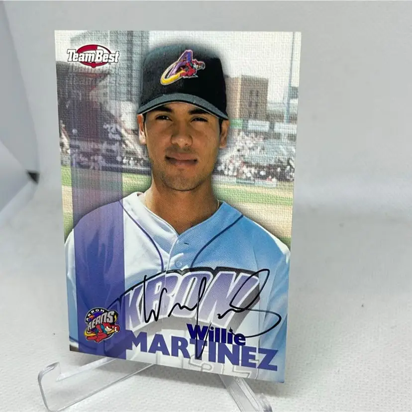 Willie Martinez 1999 Team Best autograph auto card