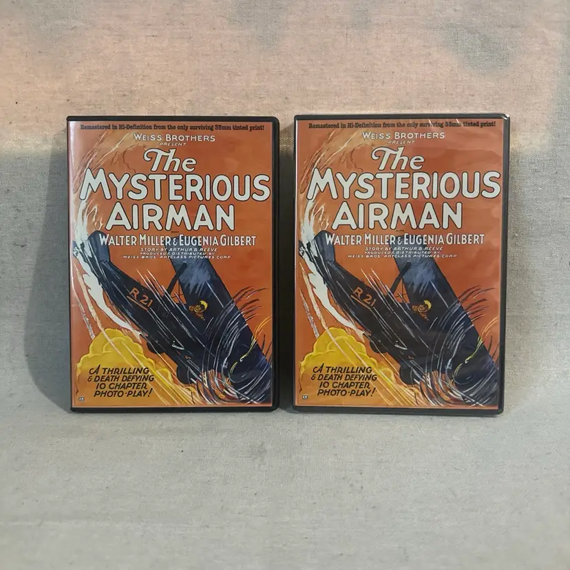 The Mysterious Airman (DVD, 1928)